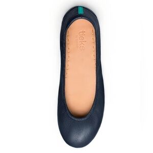 Tieks California Navy Leather Flats